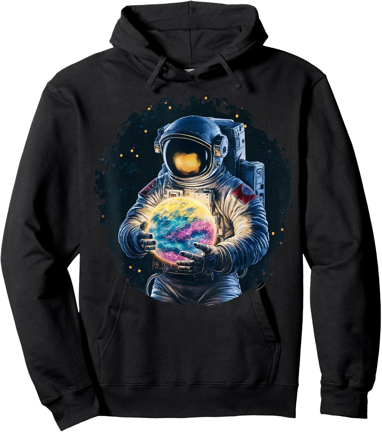 Astronaut Planet Science Space Funny Gifts Women Kid Hoodie - Hoodie | Black