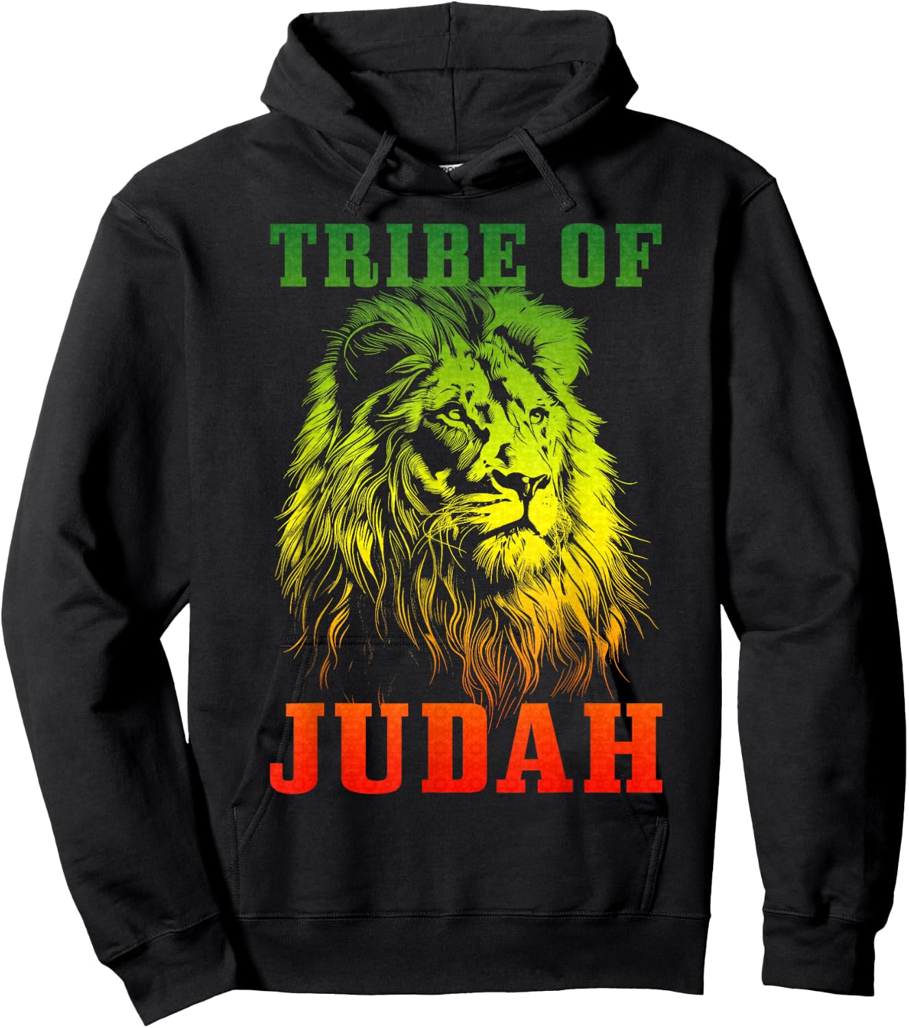 Lion Of Judah Tribe Hebrew Israelite Christian African YHWH Hoodie - Hoodie | Black
