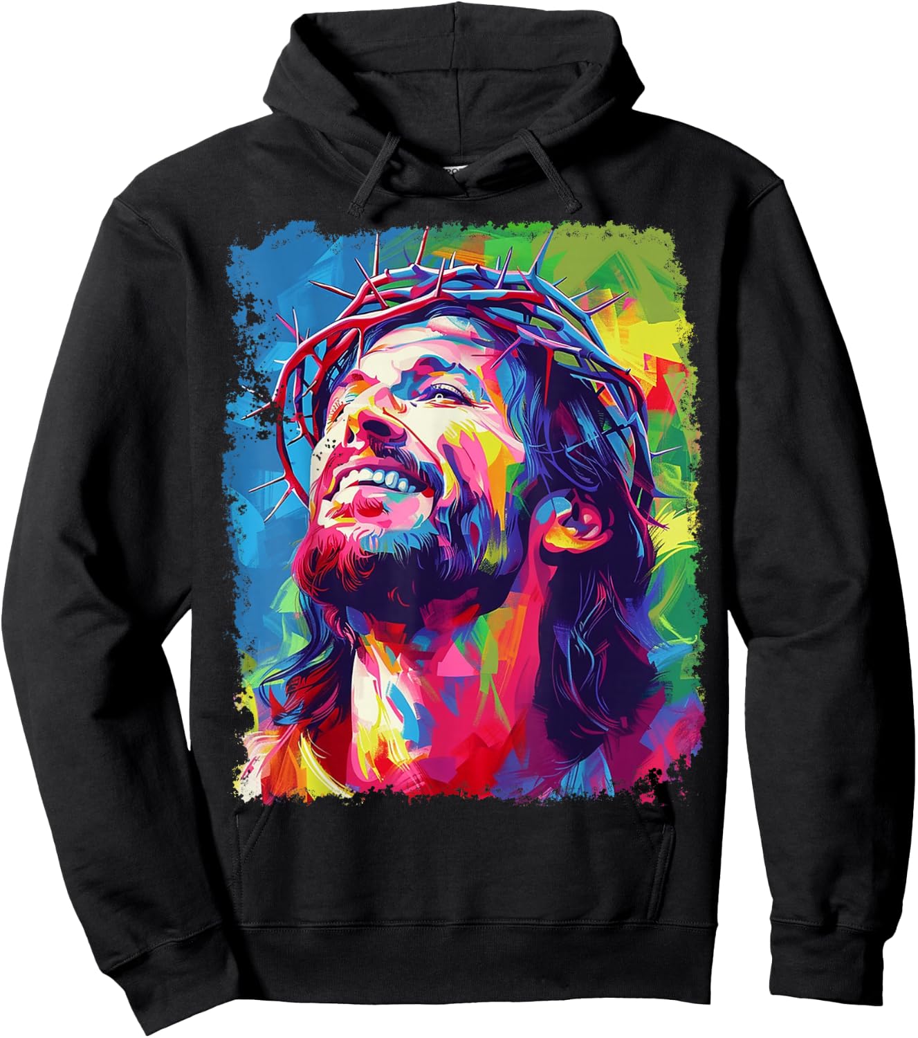 Pop Art Jesus Christ Hoodie - Hoodie | Black