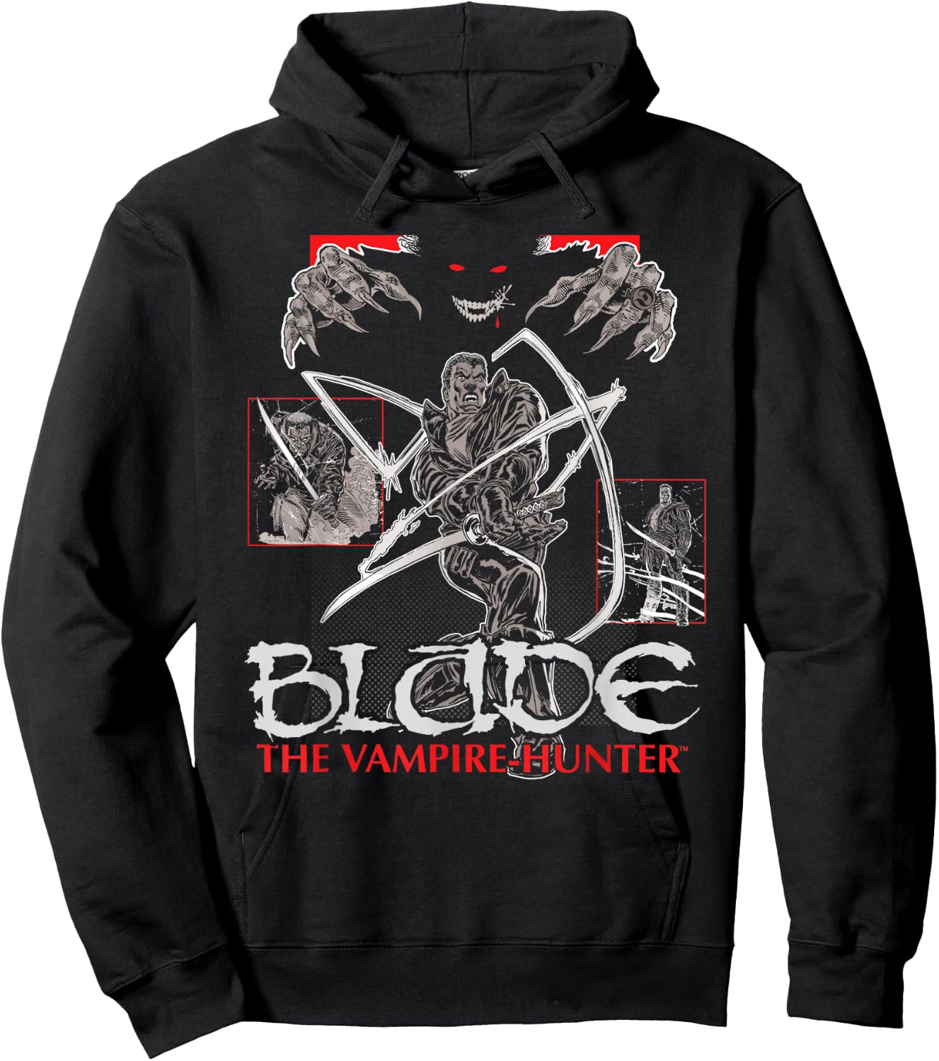 Marvel Blade The Vampire Hunter 90s Comics Hoodie - Hoodie | Black