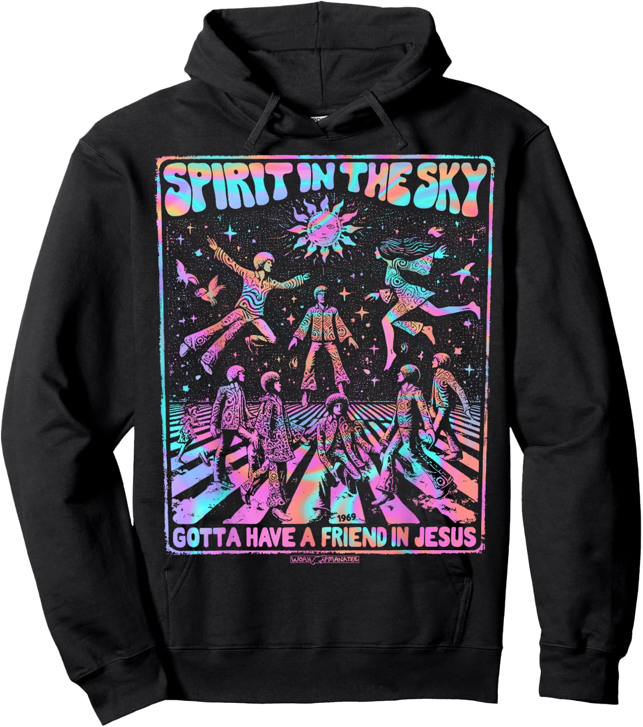 SPIRIT IN THE SKY Gotta Have a Friend in Jesus Hoodie - Hoodie | Black