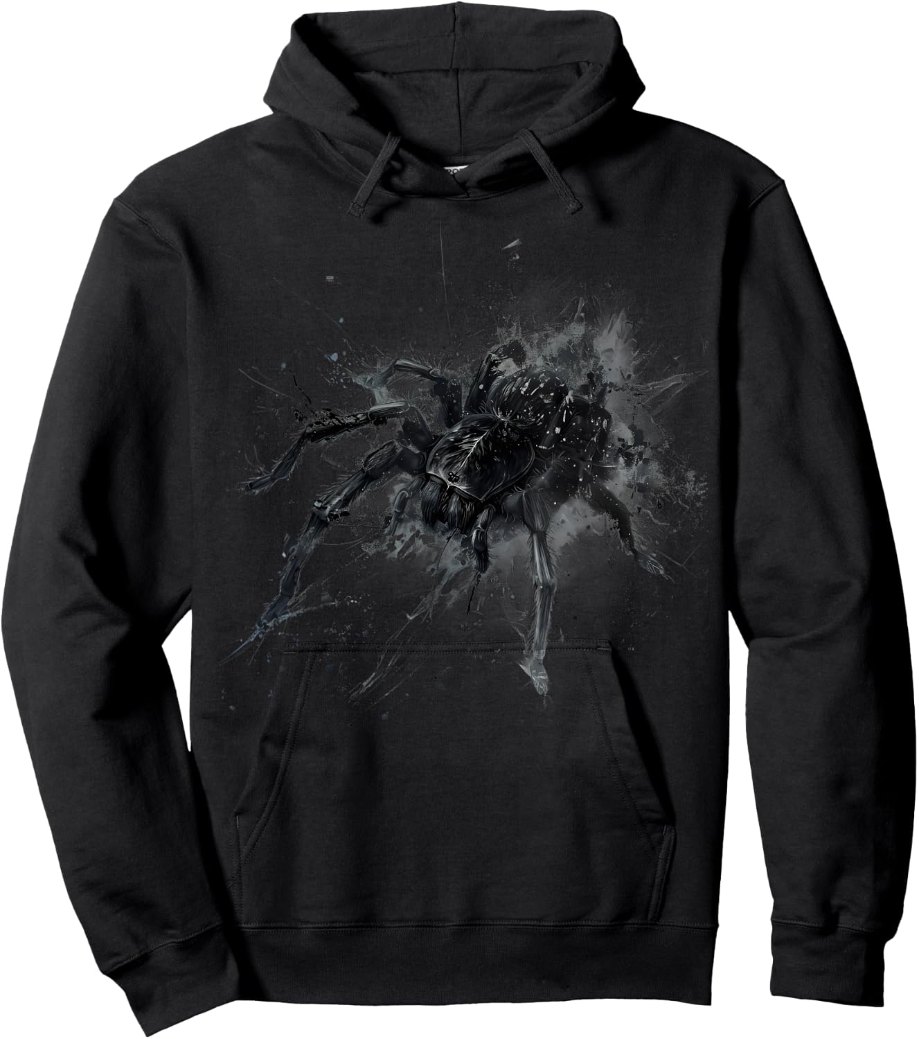 Tarantula Spider Drawing Motif Tarantula Lover Animal Print Hoodie - Hoodie | Black