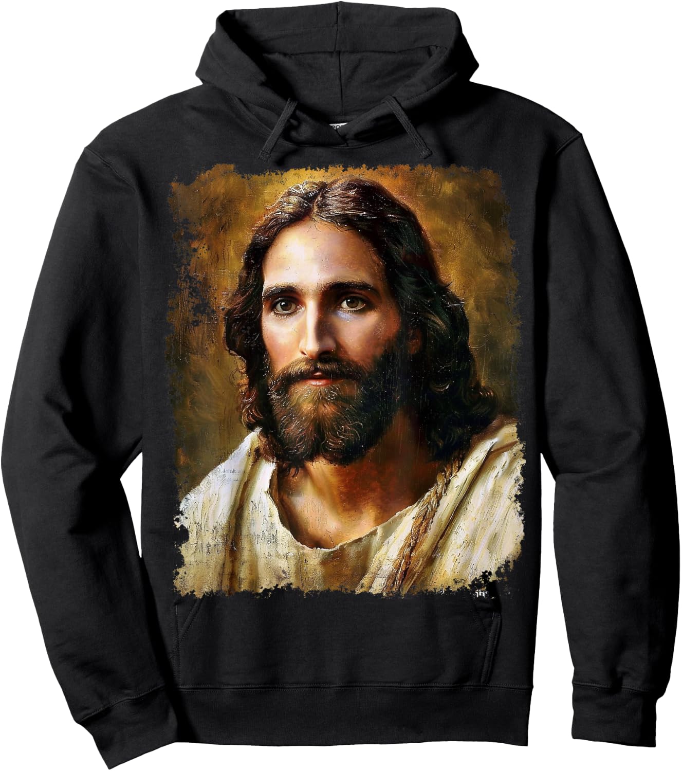 Jesus Christ Face Hoodie - Hoodie | Black