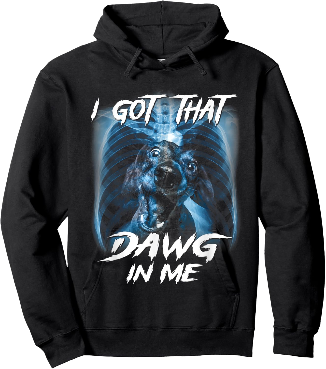Classic Dachshunds Dogs Cute Animals I Got That Dawg In Me Hoodie - Hoodie | Black