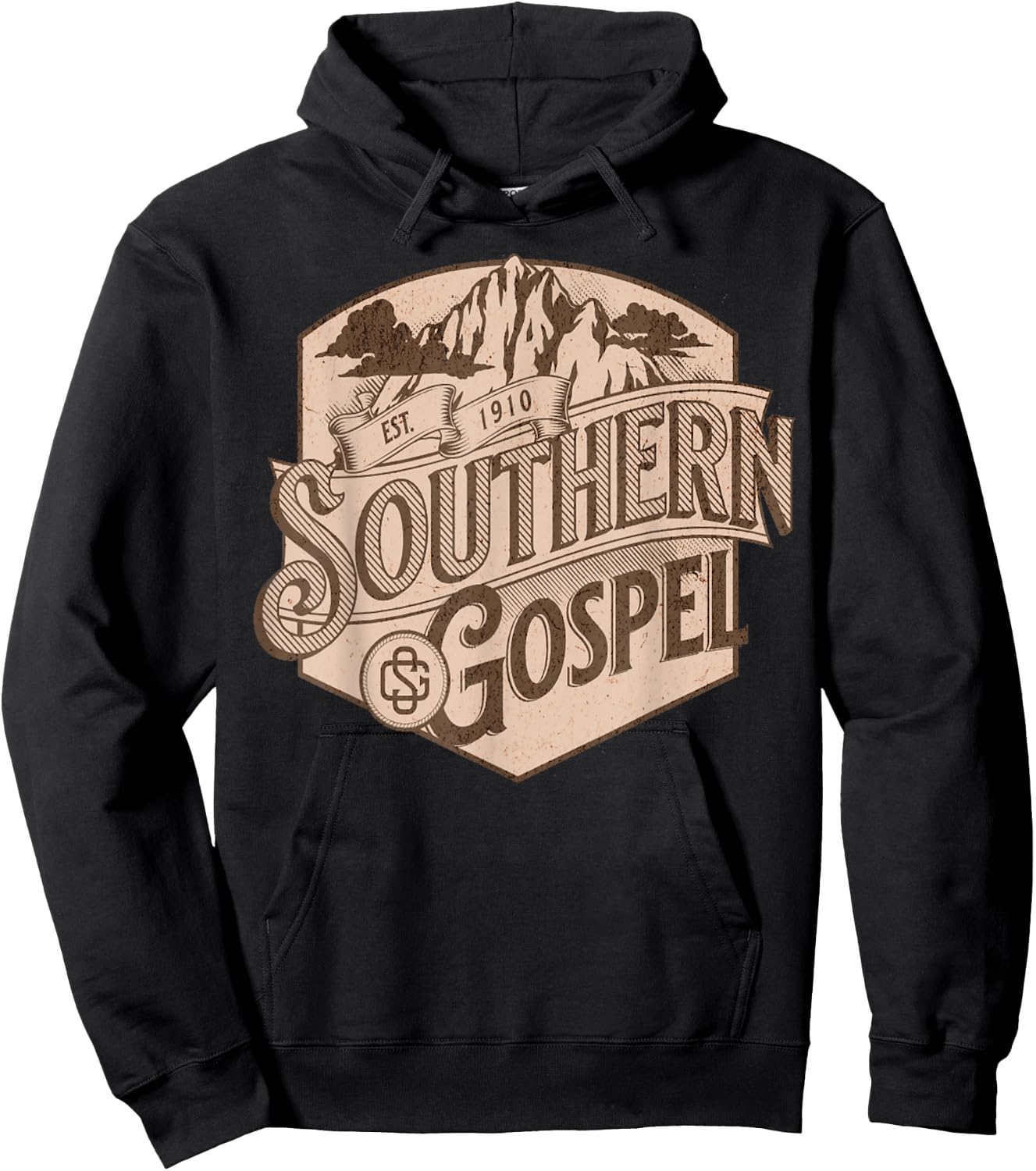 Southern Gospel Music - Religious Music - Hymns Hoodie - Hoodie | Black