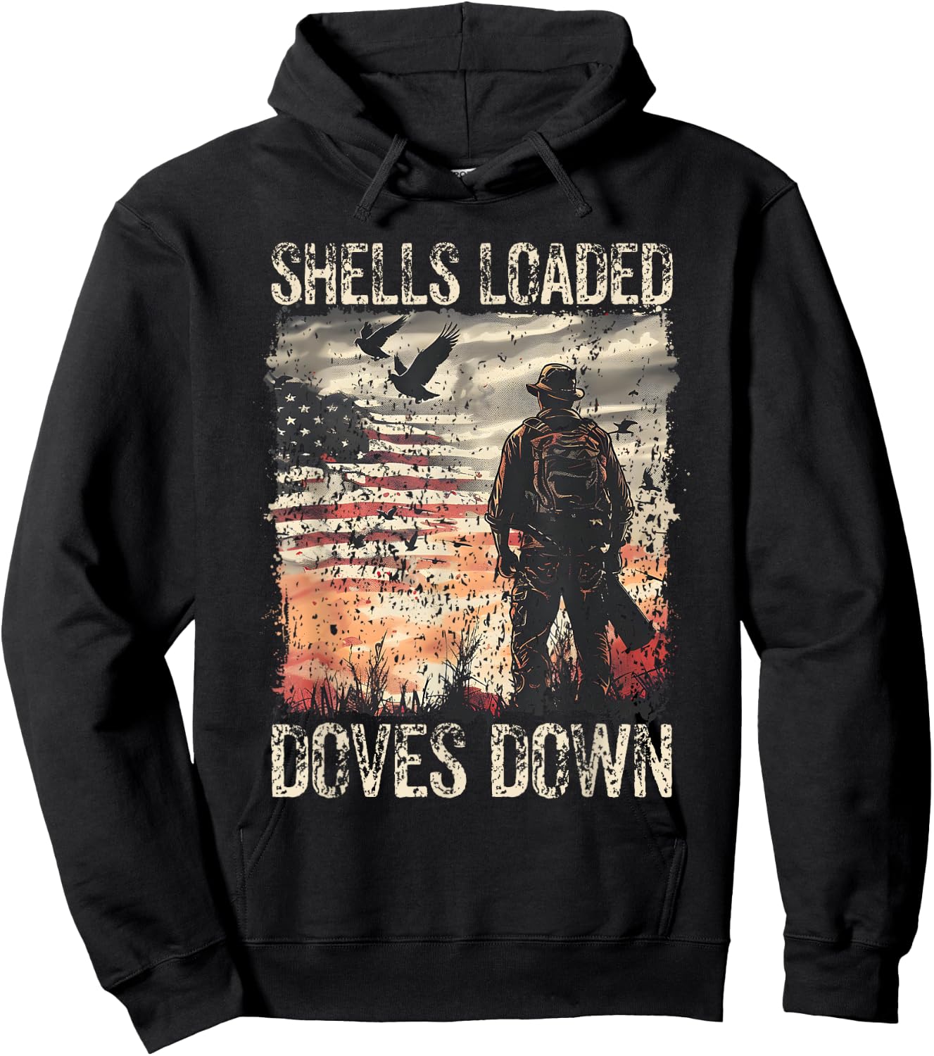 Dove Hunting I Doves Down I Dove Hunter Hoodie - Hoodie | Black