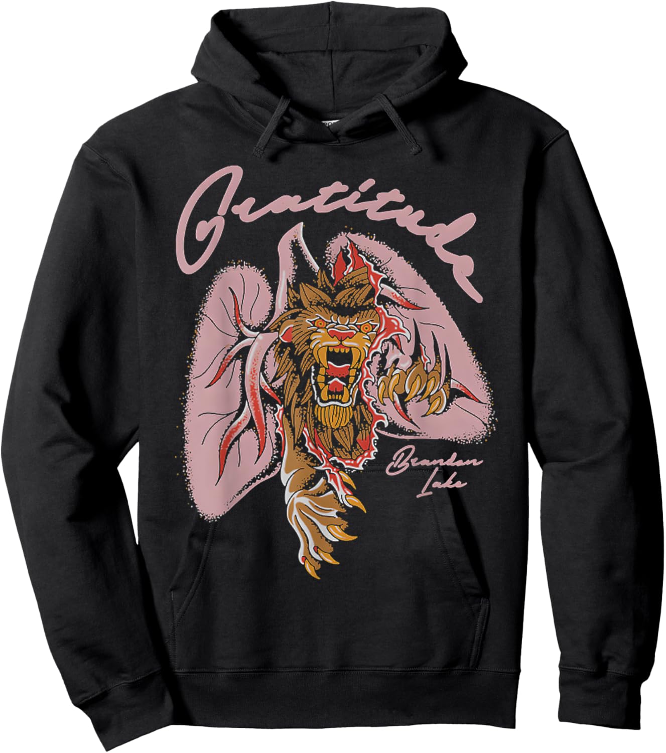 Funny Quote Gratitude God Christian Faith Inspirational Hoodie - Hoodie | Black