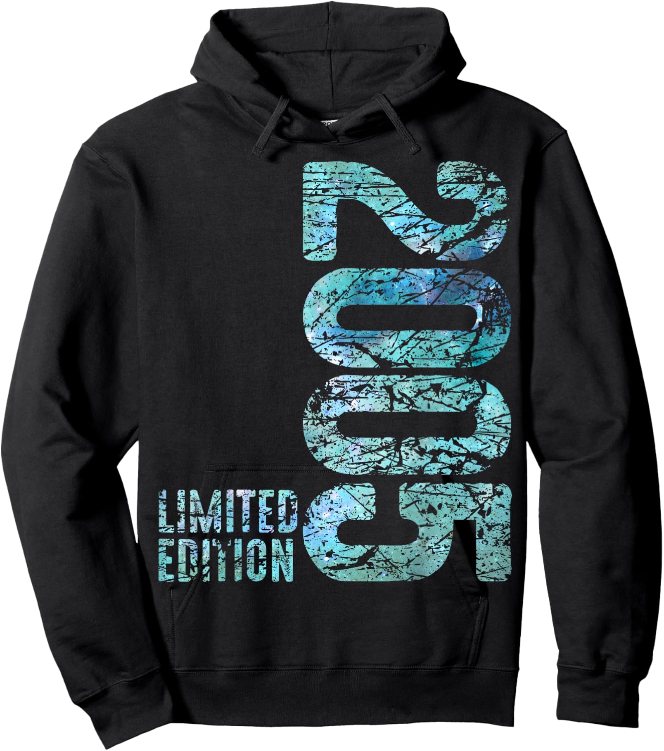 21st Birthday Man Woman 21 Years 2005 Decorative Gift Funny Hoodie - Hoodie | Black