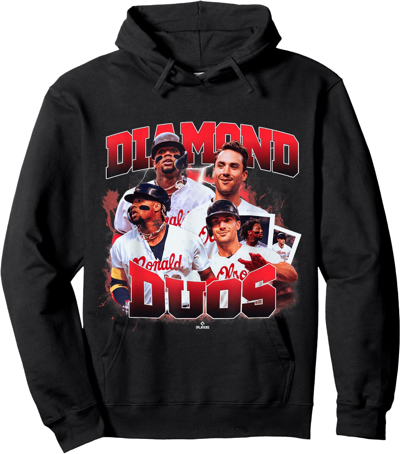 Ronald Acuna Jr. & Matt Olson | Atlanta Duos | MLBDDUO4005 Hoodie - Hoodie | Black