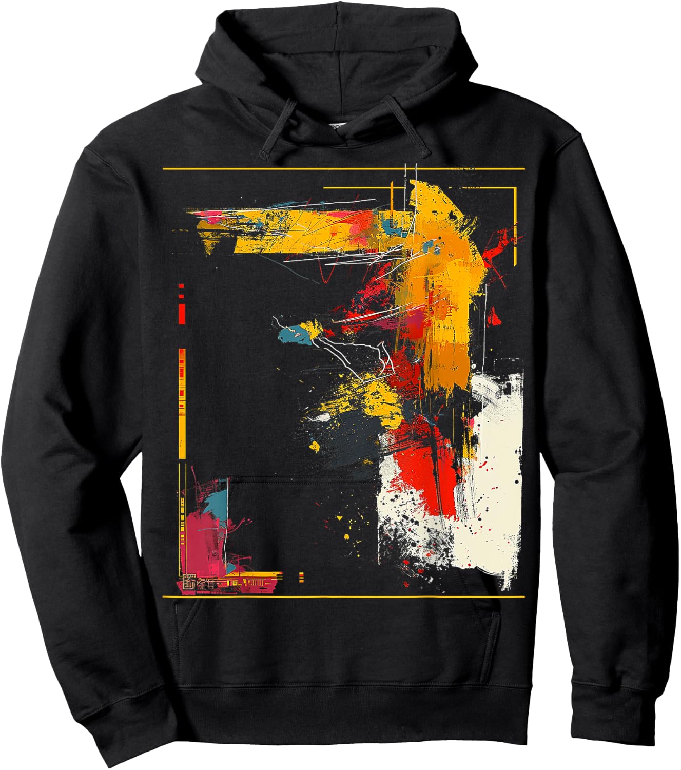 Graphic Art Art Hoodie - Hoodie | Black