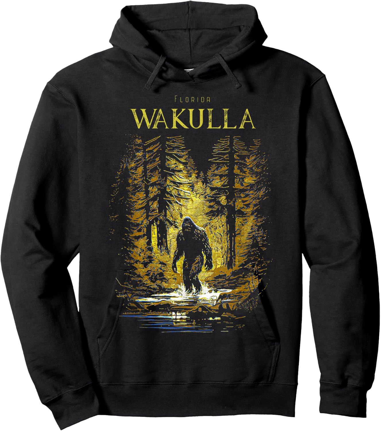 Wakulla Florida Hoodie - Hoodie | Black