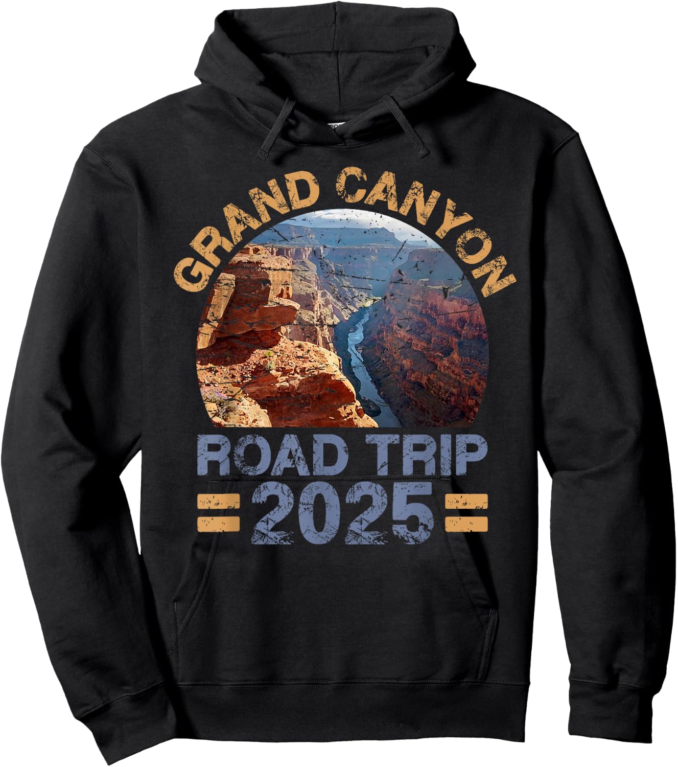 Grand Canyon National Park Road Trip 2025 Family Vacation Hoodie - Hoodie | Black