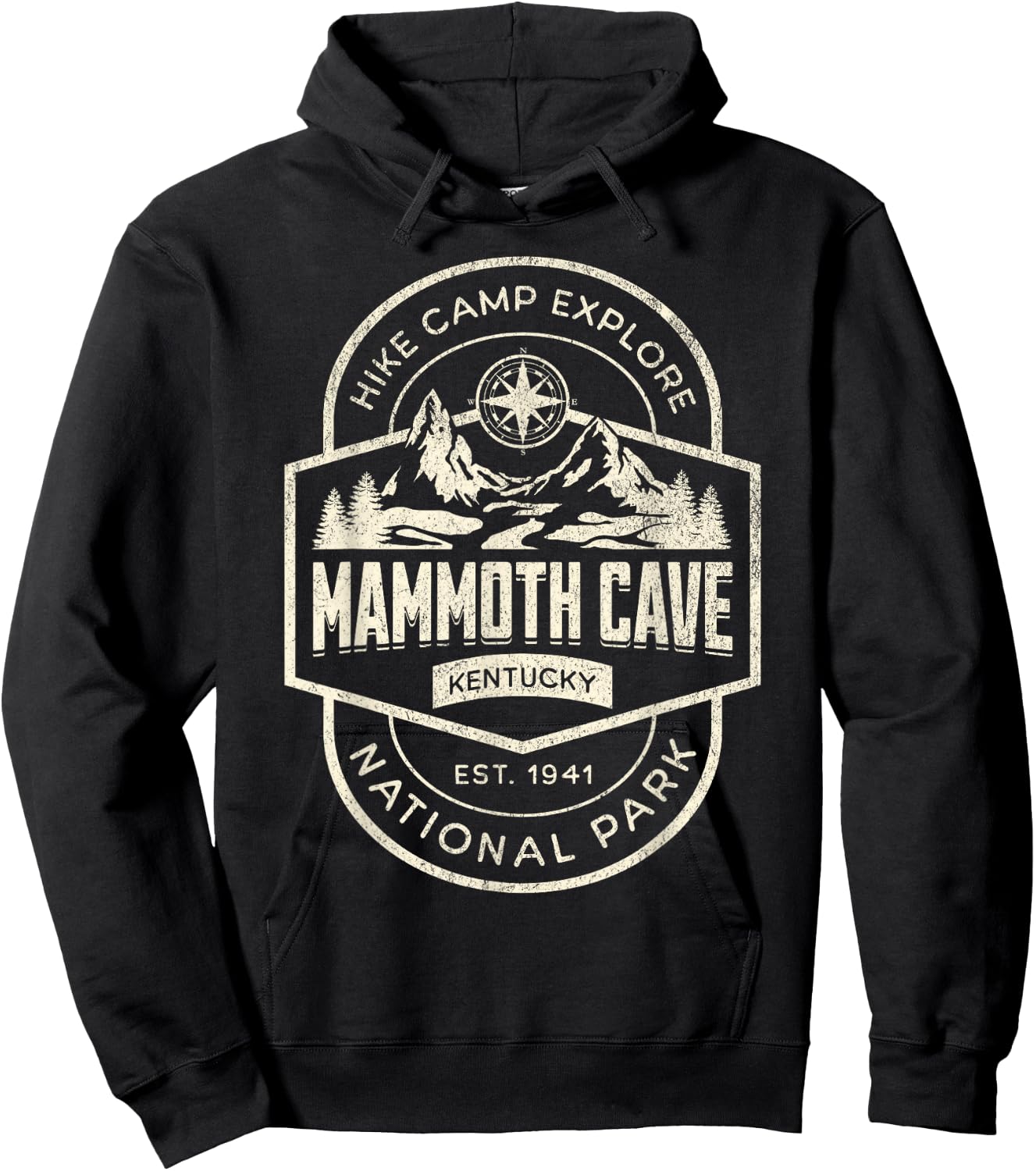 Mammoth Cave National Park Hoodie - Hoodie | Black