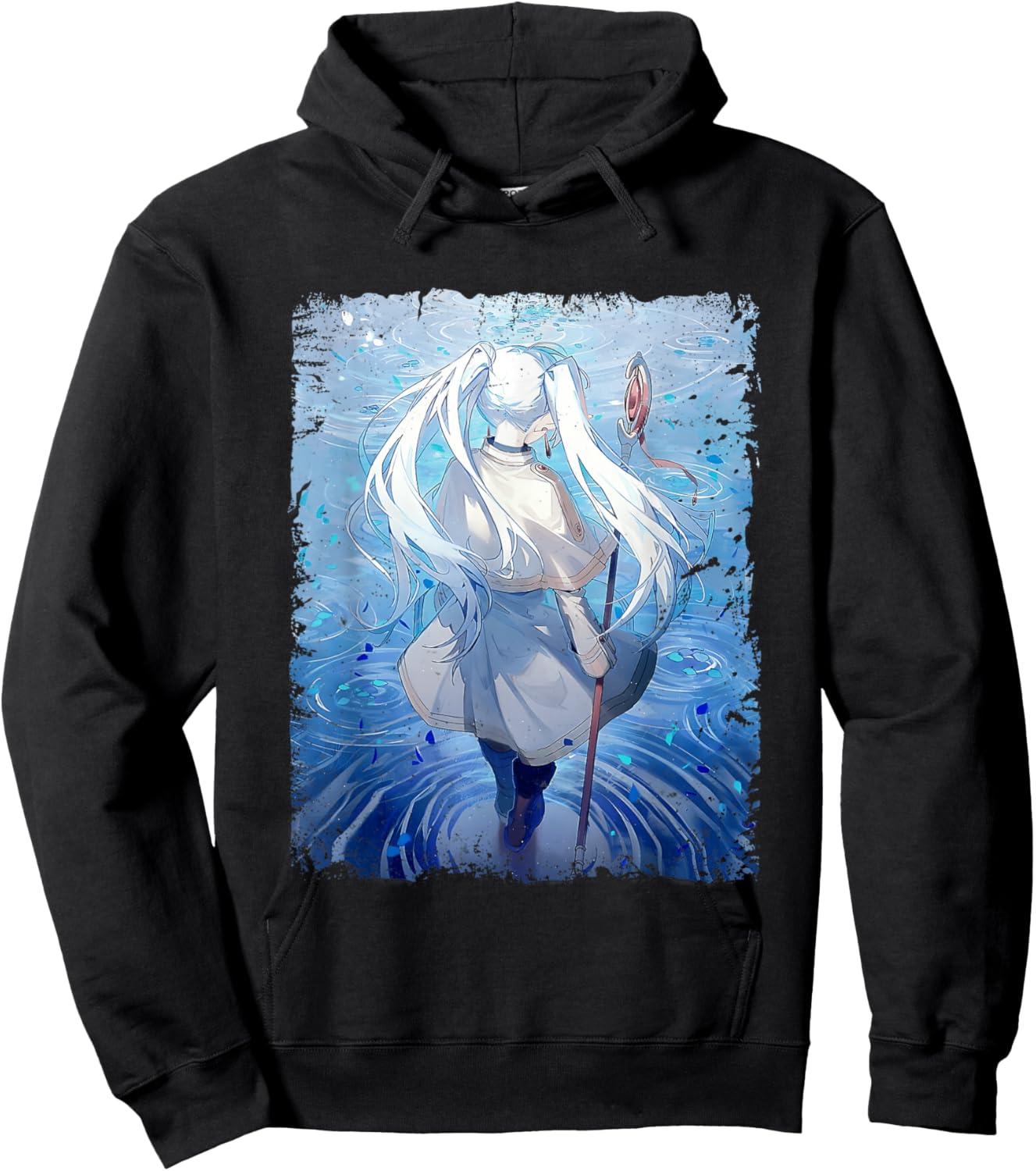 Frieren Name Shirt Anime Manga Video Game Men Women Hoodie - Hoodie | Black