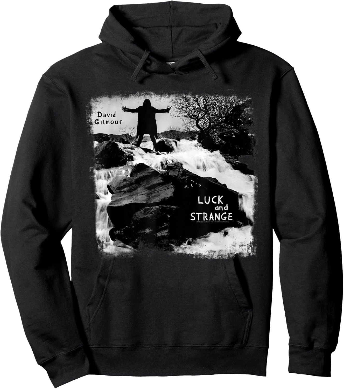 David Gilmour Luck and Strange Hoodie - Hoodie | Black