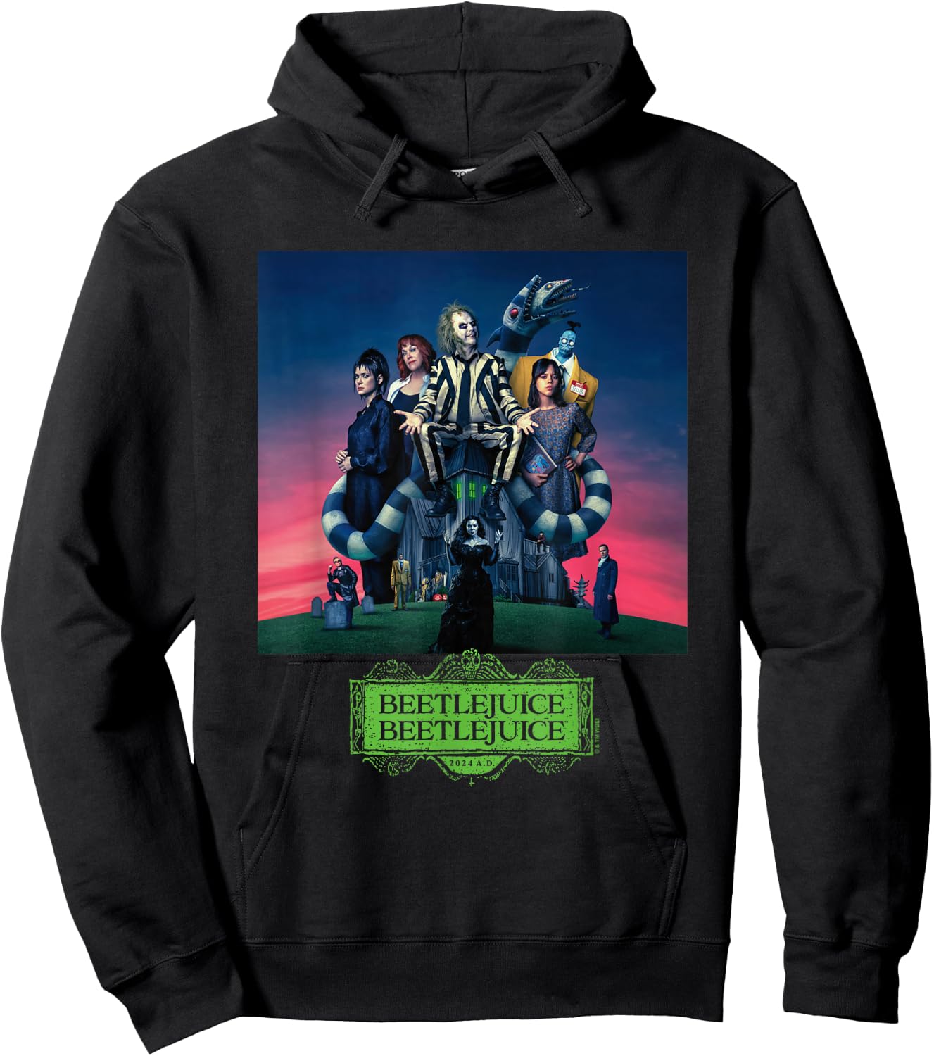 Beetlejuice Gangs All Here Hoodie - Hoodie | Black