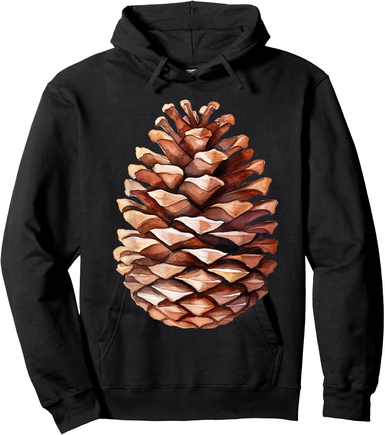 Pretend I'm A Pinecone Funny Pine Cone Easy Lazy Costume Hoodie - Hoodie | Black