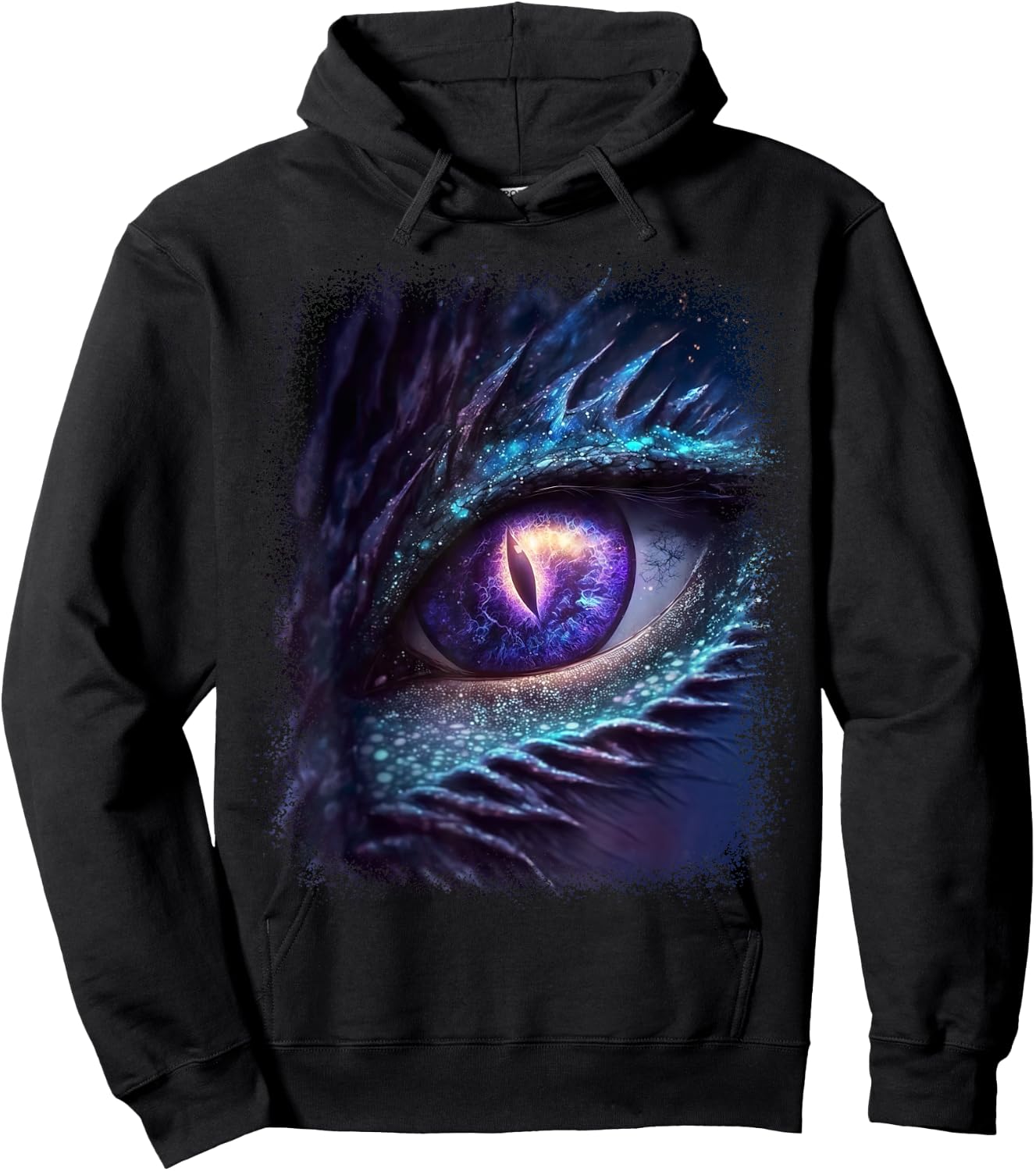Eye of the Dragon Universe Galaxy Fantasy and Magical Hoodie - Hoodie | Black