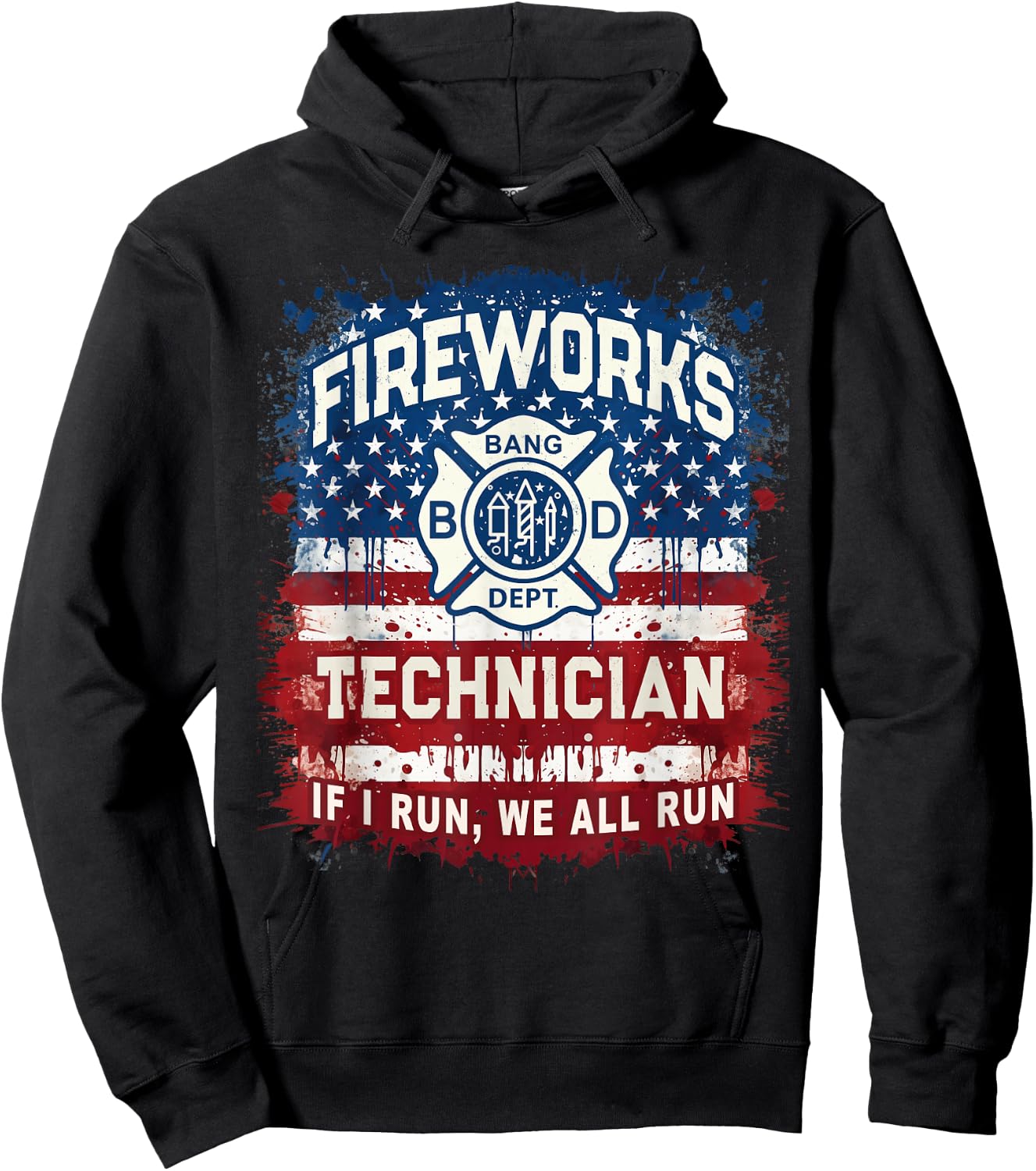 Sarcastic FIREWORKS TECHNICIAN My Safety Specialist Director Hoodie - Hoodie | Black