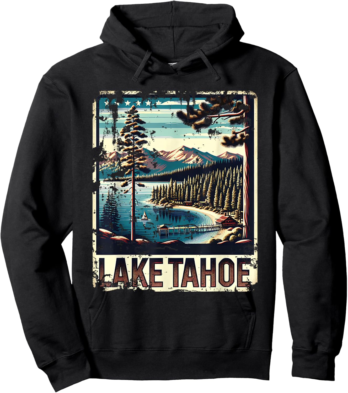 Lake Tahoe Hoodie - Hoodie | Black