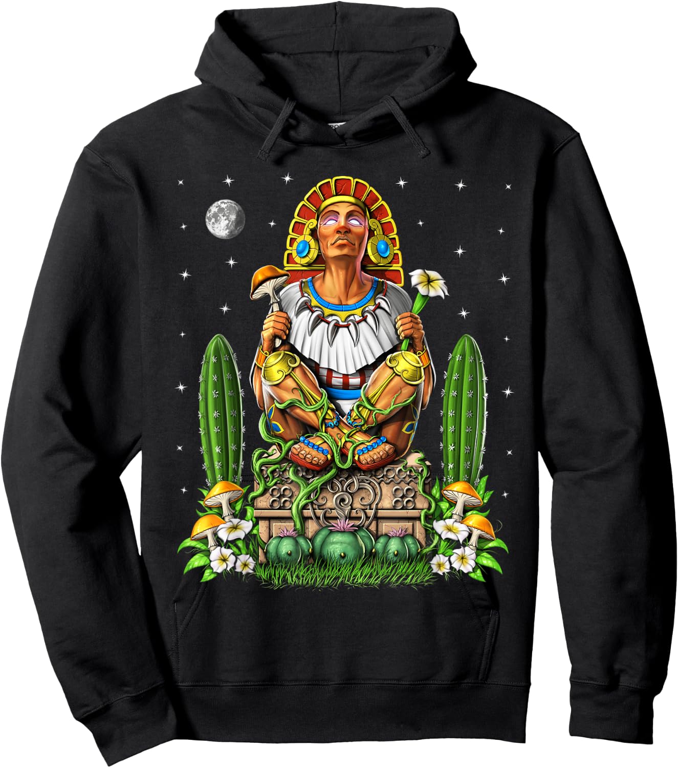 Aztec God Xochipilli Aztec Mythology Gods Hoodie - Hoodie | Black