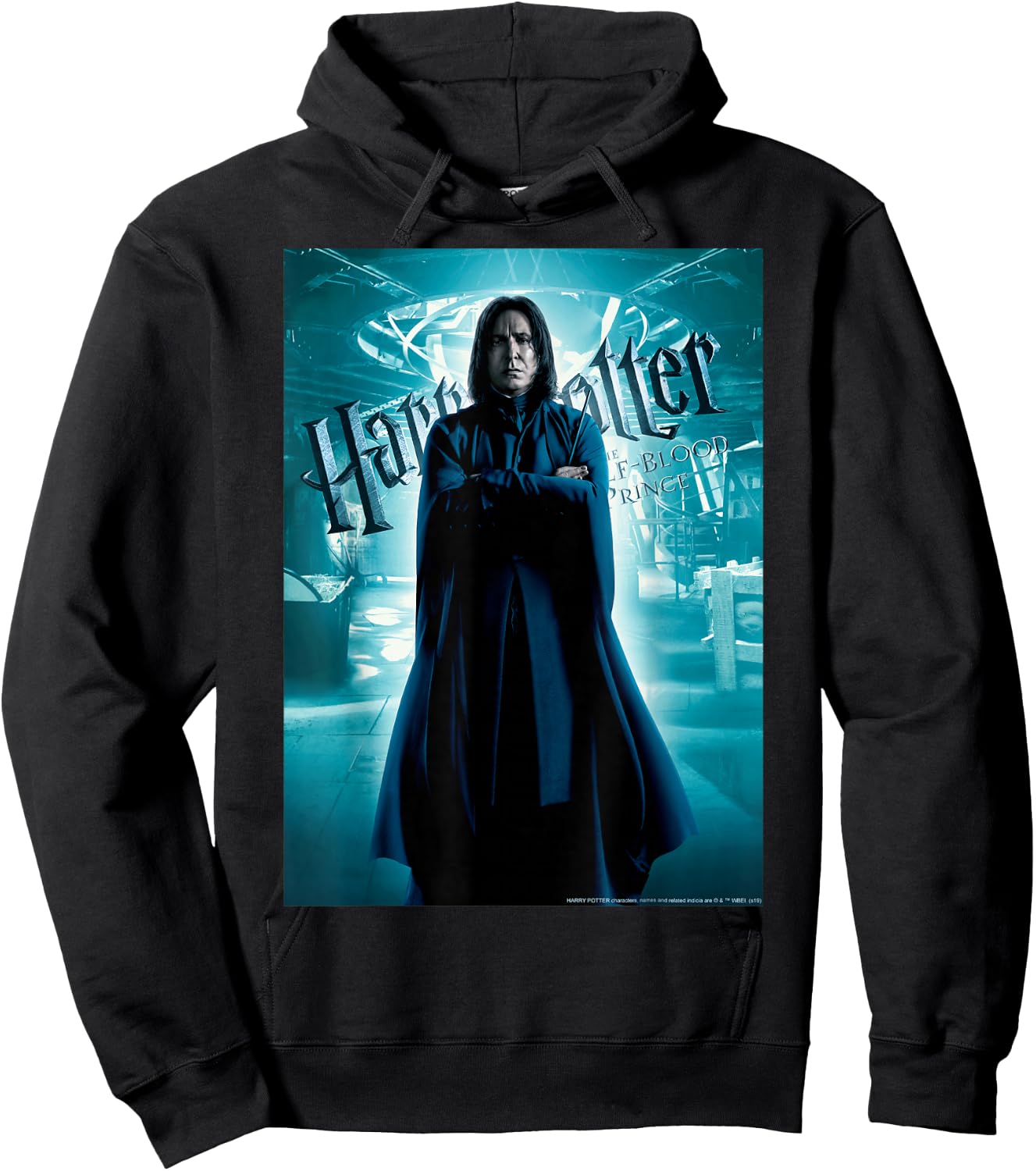 Harry Potter Half-Blood Prince Snape Character Poster Hoodie - Hoodie | Black