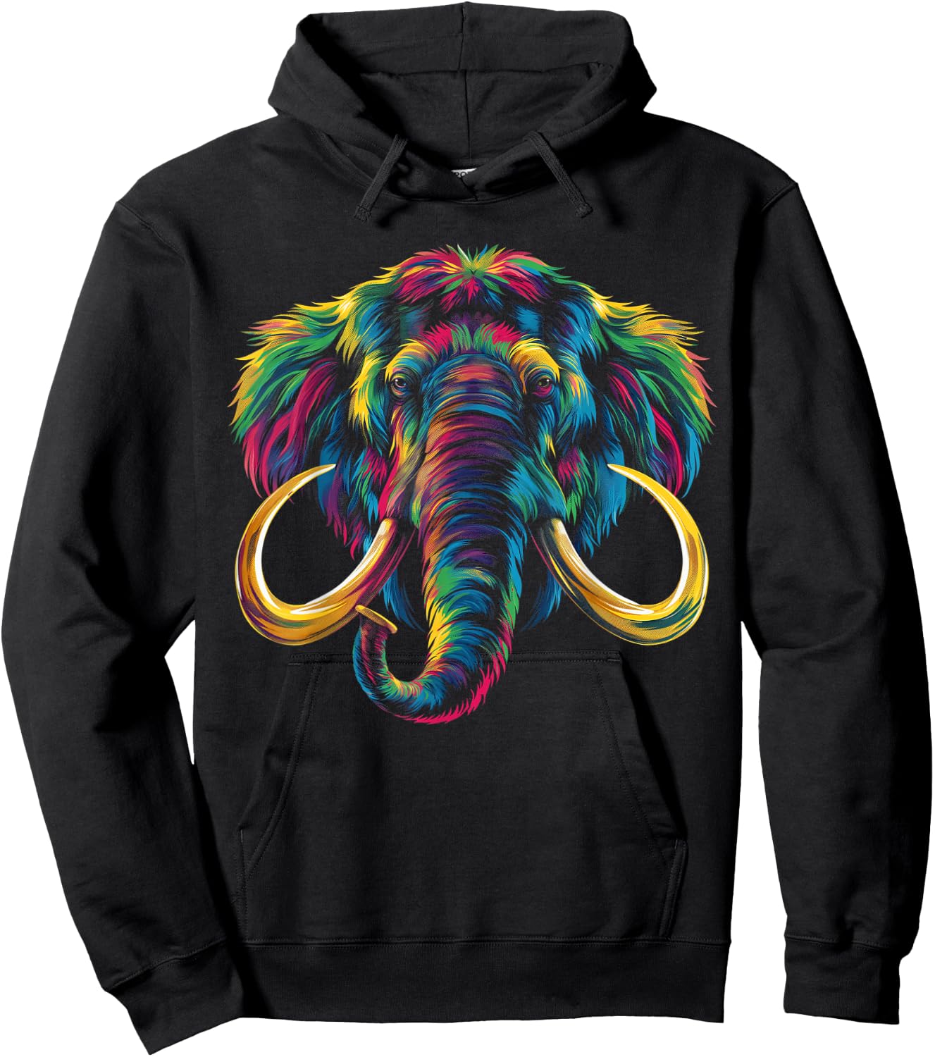Mammoth Woolly Popart Hoodie - Hoodie | Black