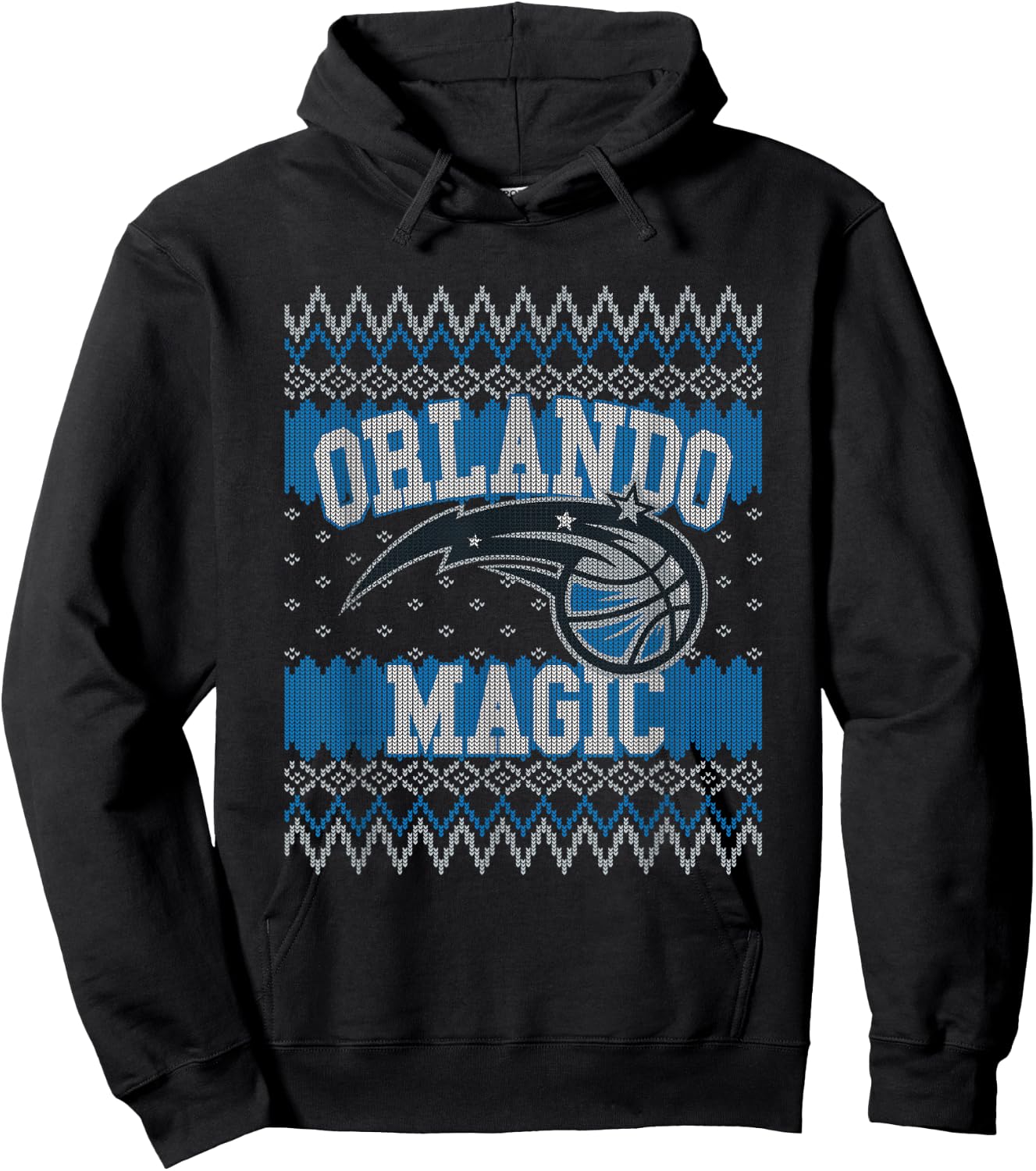 NBA Orlando Magic Ugly Christmas Sweater Style Hoodie - Hoodie | Black