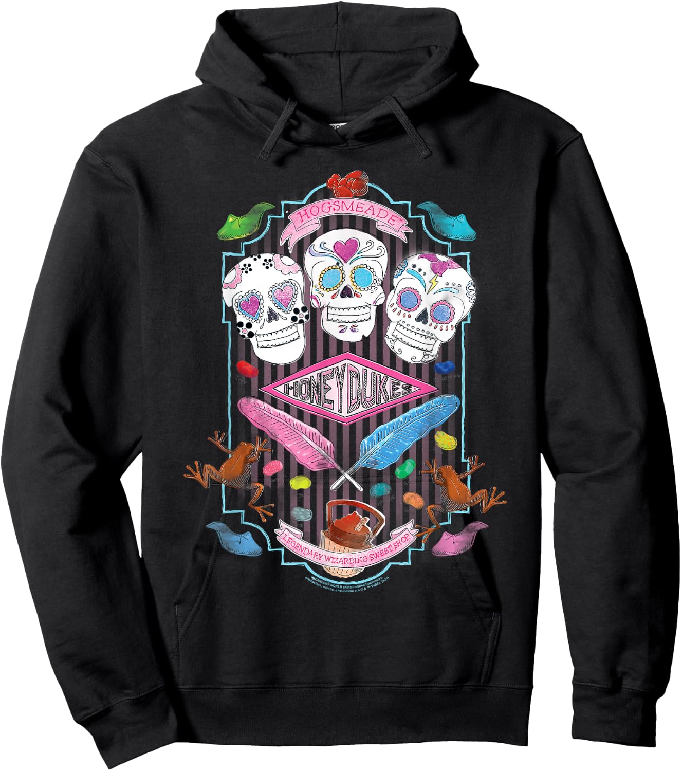 Harry Potter Honeydukes Legendary Sweet Shop Hoodie - Hoodie | Black