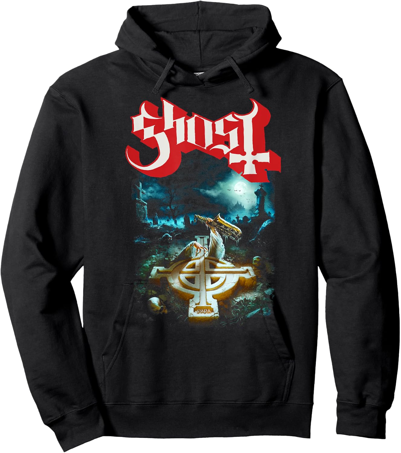 Ghost – Rite Here, Rite Now Title Back and Front Hoodie - Hoodie | Black