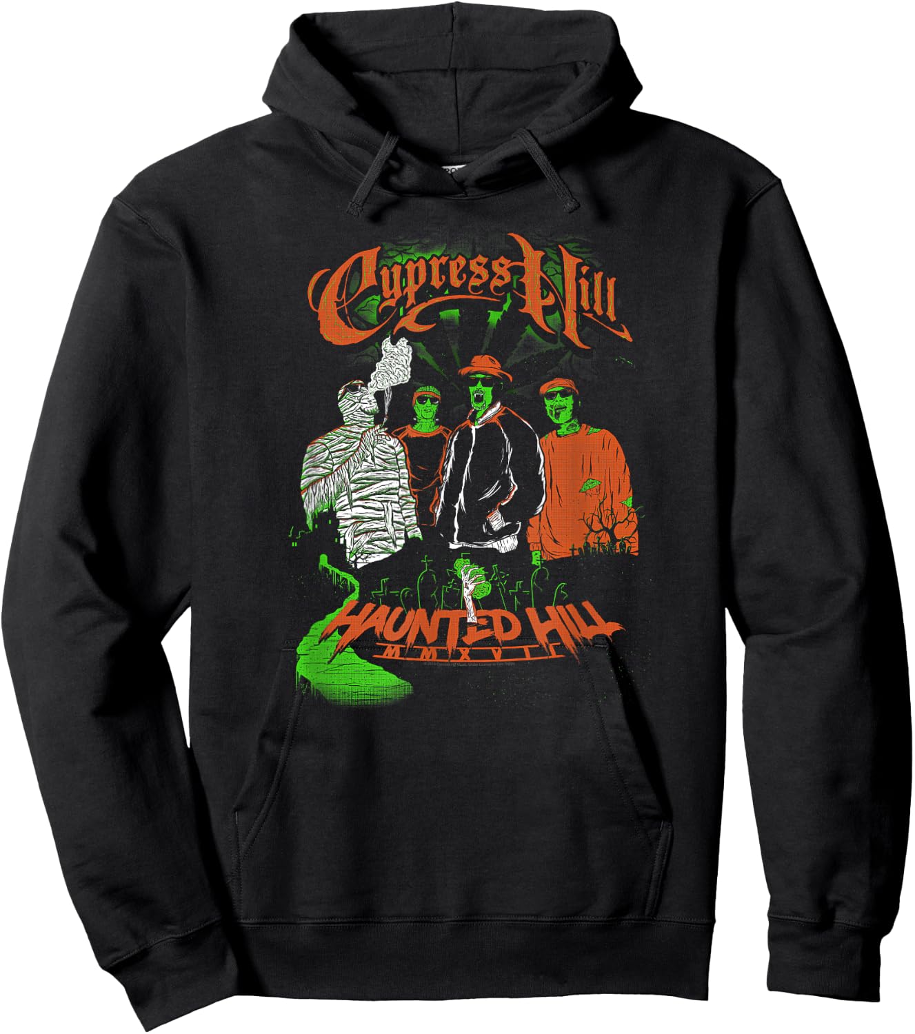 Cypress Hill - Haunted Hill Hoodie - Hoodie | Black