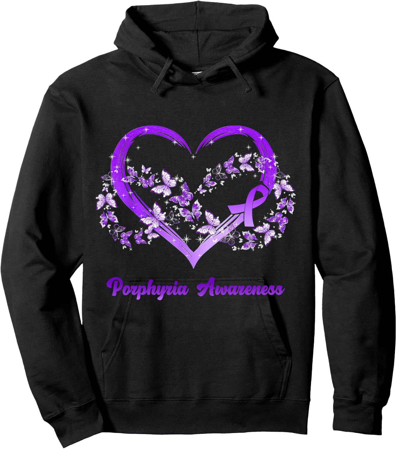 Porphyria Awareness Gifts Hoodie - Hoodie | Black
