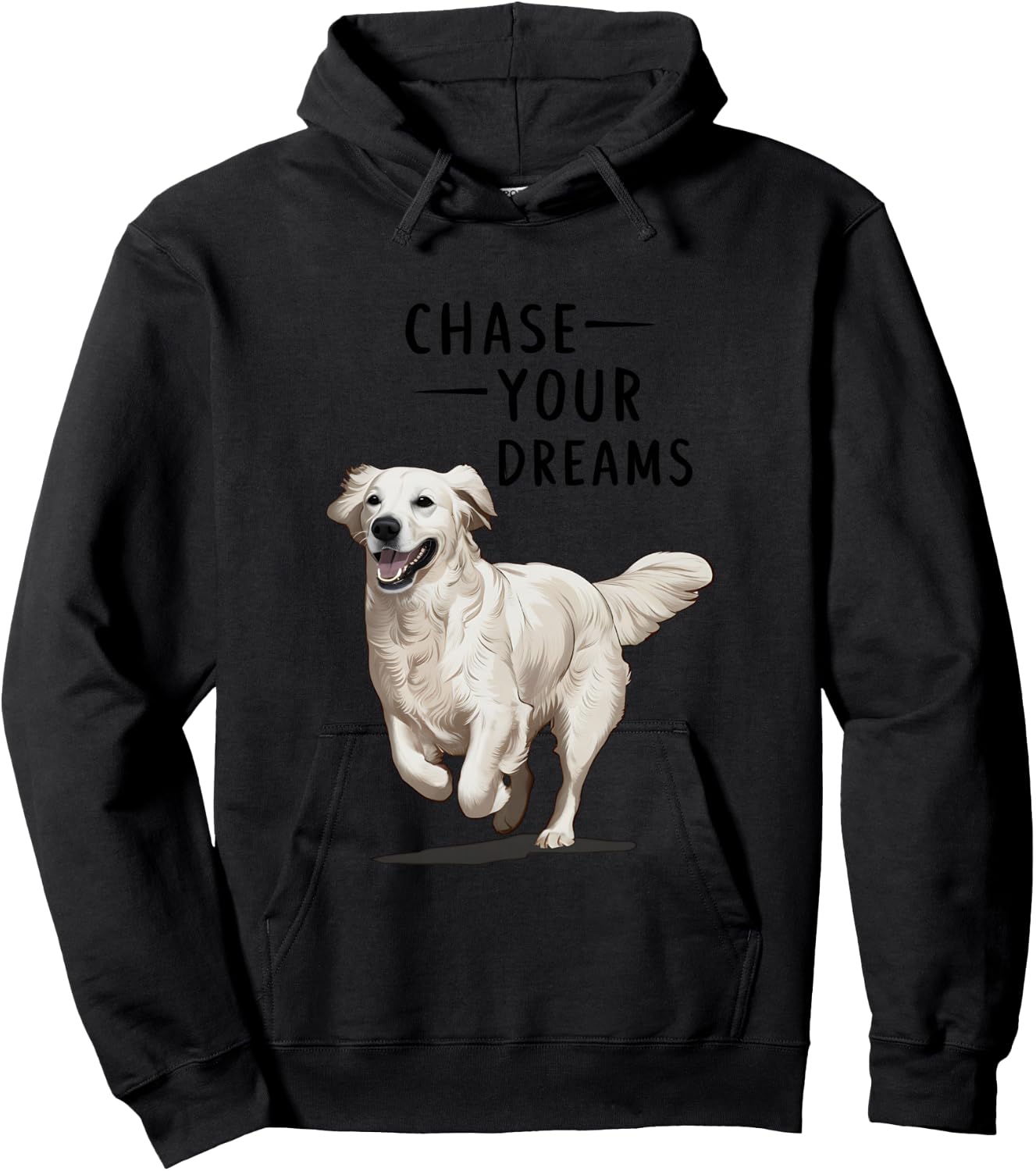 English Cream Golden Retriever Gifts Puppy Dog Men Women Kid Hoodie - Hoodie | Black