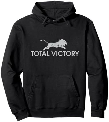 Total Victory Lion Of Judah Iron Zion Hebrew Warrior Hanukka Hoodie - Hoodie | Black