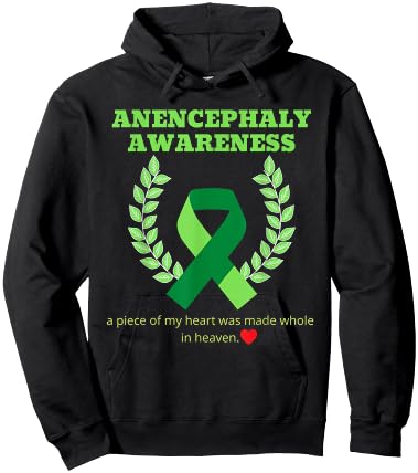 Anencephaly Awareness Anencephaly Angel Acrania Angel Hoodie - Hoodie | Black