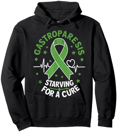 Gastroparesis Starving For A Cure Gastroparesis Awareness Hoodie - Hoodie | Black