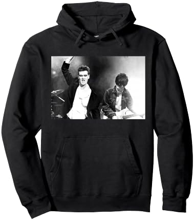 Morrissey & Johnny MARR Live The Smiths by Stephen Wright Hoodie - Hoodie | Black