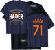 Josh Hader Houston Name & Number (Front & Back) MLBPA T-Shirt - T-Shirt | Black
