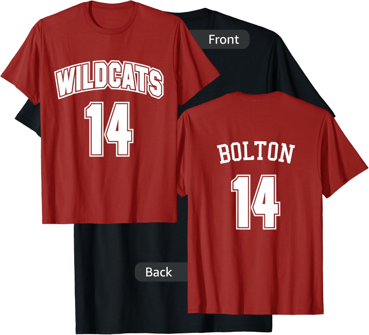 Wildcats 14 Bolton T-Shirt - T-Shirt | Black