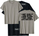 Gym & Workout - I Dont Want To Look Skinny Funny (Back) T-Shirt - T-Shirt | Black