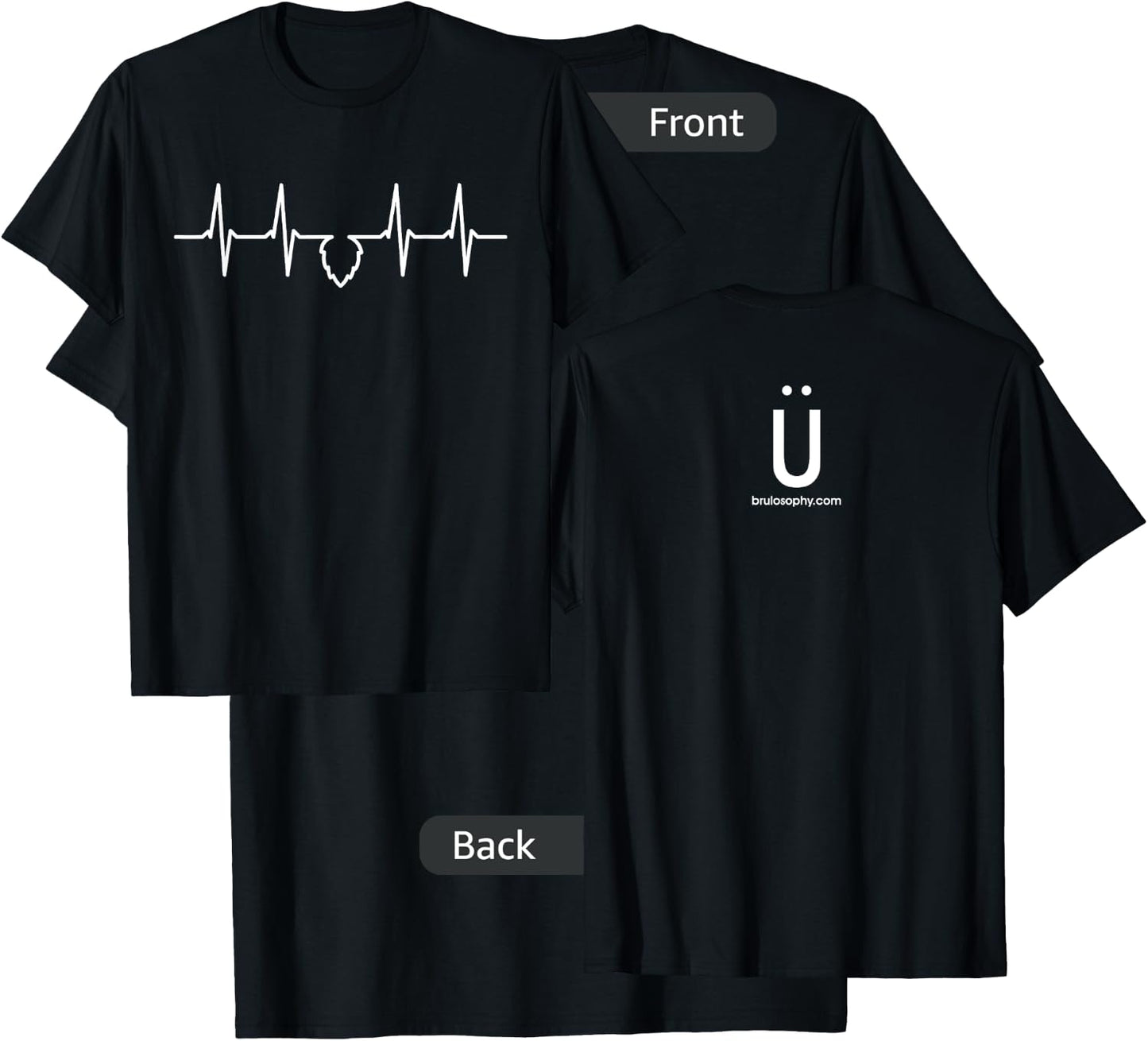 HopBeat Beer/Brewing T-Shirt - T-Shirt | Black