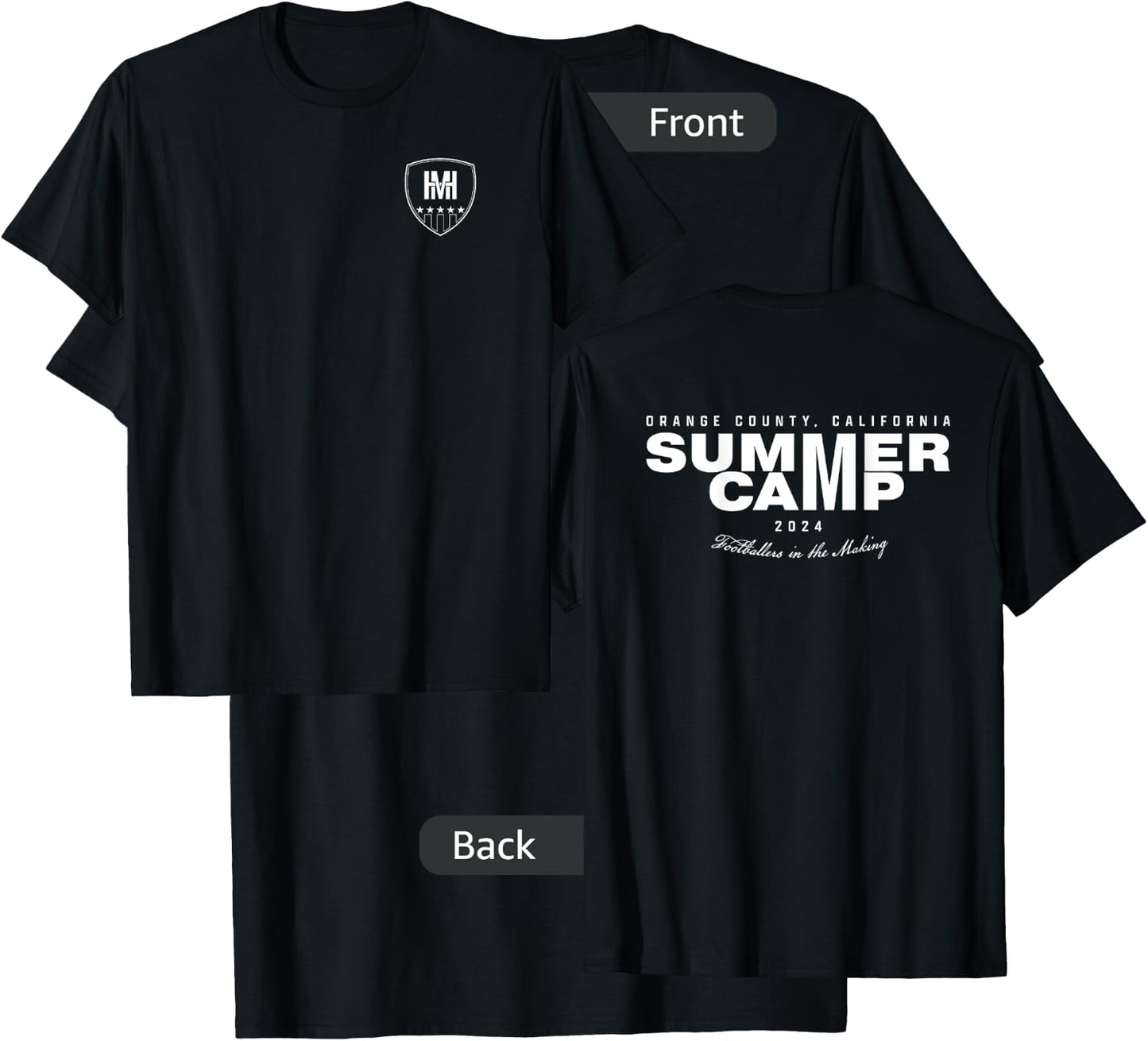 HM Summer Camp T-Shirt - T-Shirt | Black