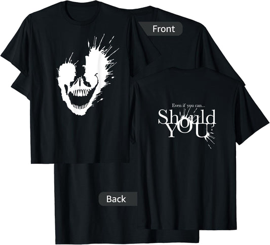 Matthew Metzler Men's Classic Fit Black Skull Dr. Jekyll and Mr. Hyde (3XL) T-Shirt - T-Shirt | Black