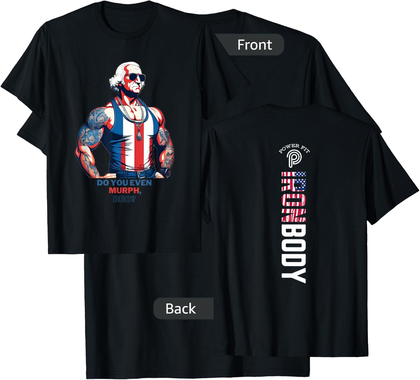 Do you even Murph, Bro? T-Shirt - T-Shirt | Black