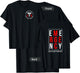 Emergency Department ER Trauma Front and Back Design T-Shirt - T-Shirt | Black