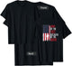 Home Of The Free Because Of The Brave Veterans Print On Back T-Shirt - T-Shirt | Black