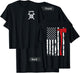 City Of Miami Fire Department Florida Firefighter T-Shirt - T-Shirt | Black
