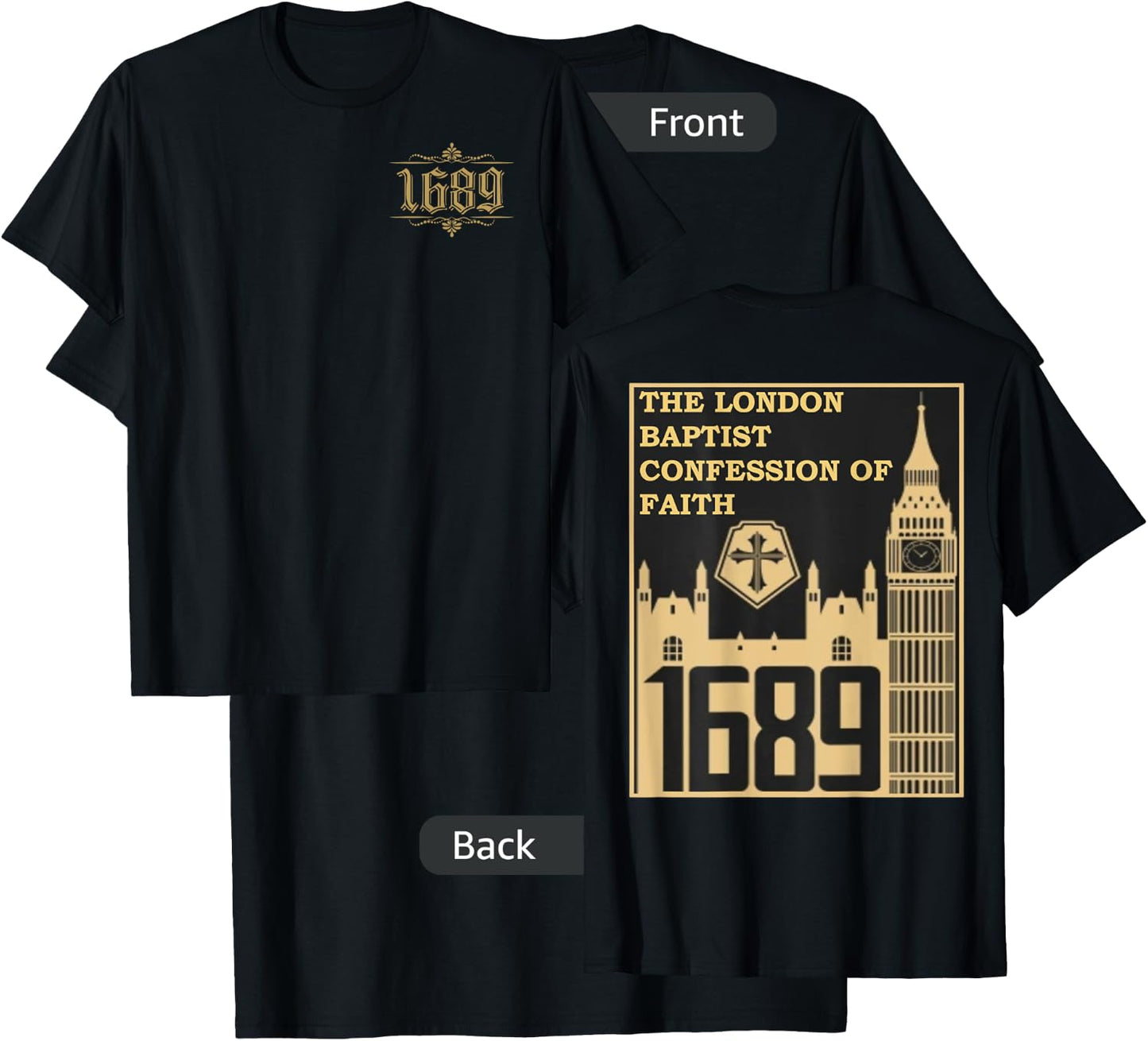 1689 T-Shirt - T-Shirt | Black