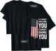 If It Doesn't Challenge You Doesn't Change You (on back) T-Shirt - T-Shirt | Black