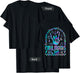 Emo Moms Club Skeleton Motherhood Funny Mama Rocking (back) T-Shirt - T-Shirt | Black